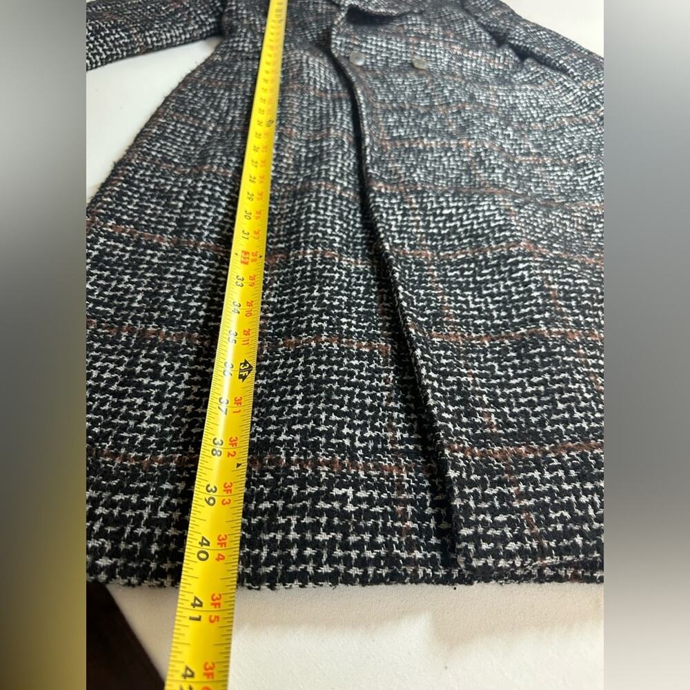 J. Crew Collection Mirabelle Topcoat Women 10 Brown Italian Wool Blend Excellent - Picture 9 of 11